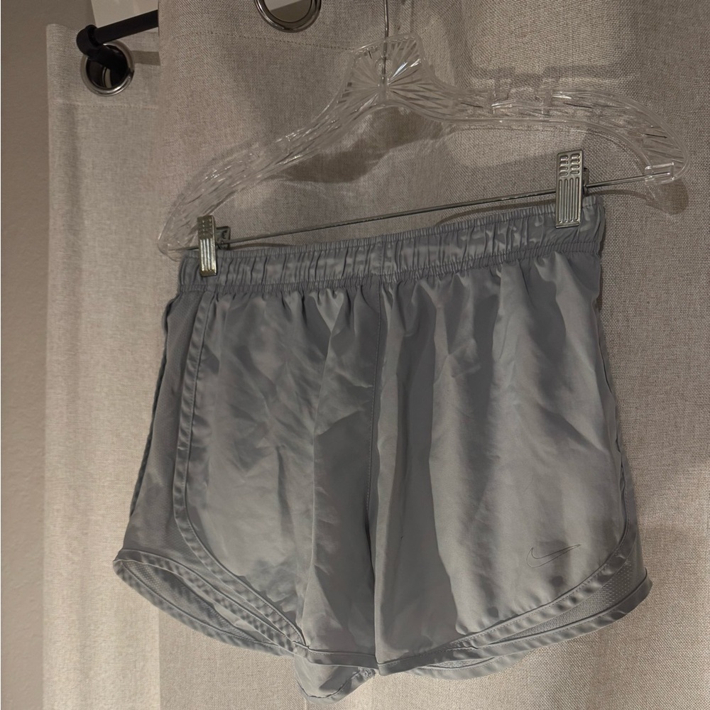 Nike Women's Athletic Shorts in Light Gray